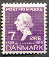Denmark 1935 Hans Christian Andersen  MiNr.223   MNH (**)   ( Lot KS 1309 ) - Neufs