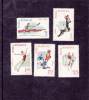 SPORT,SPARTACHIADA,ROWING,FOOTBALL, 1965,Yv.# 2170-74,MNH,MINT ROMANIA. - Neufs