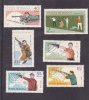 EUROPEAN CHAMPIONSHIPS TIR BUCHAREST,1965,Yv .#  2126-31,MNH,MINT ROMANIA. - Unused Stamps