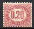 1875 - Serie Servizio Nuova N. 3  (*) - Dienstzegels