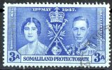 Somaliland Protectorate 1937 Coronation 3A Used - Somaliland (Herrschaft ...-1959)