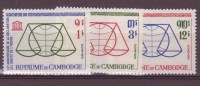 Cambodge N°141 à 143** Neuf Sans Charniere - Cambodja
