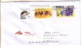 GOOD USA Postal Cover To ESTONIA 2012 - Good Stamped: Horse Racing ; Space ; Bird - Covers & Documents