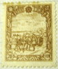 Manchuria 1936 Wagonload Of Soya Beans 20f - Mint Hinged - 1932-45 Manchuria (Manchukuo)