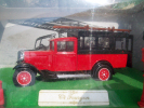 VEREM Mercure -  CITROEN C4 FURGON POMPIERS Vigili Del Fuoco  AVEC SA  BOITE  Scala 1/43 - Verem