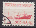 Greenland 1976 Mi. 99   1.00 Kr Postbeförderung In Grönland Küstenschiff 'Kununguak' (Cz. Slania) - Usados