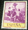 Spain 1958 Stamp Day And Goya Commemorative The Vintage 2p - Mint - Unused Stamps