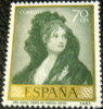 Spain 1958 Stamp Day And Goya Commemorative Sona Isabel Cobos De Porcel 70c - Mint - Unused Stamps