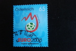 Autriche - Euro De Football 2008 65c - Année 2008 - Oblitéré - Used - Gestempeld - Used Stamps