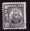 BRESIL  1906-15  -  YT  135 -  Campos Salles  -    Oblitéré - Cote  1.25e - Used Stamps