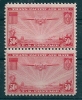USA SG A777 50c Red  LMM Block Of Two - Sonstige & Ohne Zuordnung