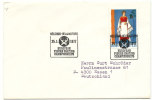 Finland Cover Special Cancel EUROPEAN FIGURE SKATING CHAMPIONSHIPS Helsinki 25-1-1977 Sent To Germany - Pattinaggio Artistico