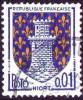 FRANCIA - 1962 - USATO - Niort - 0.01 - 1941-66 Stemmi E Stendardi