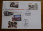 SAN MARINO  2012 - FDC  OFFICIAL STATIONARY COVER ISSUED MAY 26 2012-RAILWAY RIMINI-SAN MARINO - Postwaardestukken