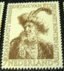 Netherlands 1956 Cultural And Social Relief Fund Rembrandt Persian In A Fur Cap 7c +5c - Mint - Ongebruikt