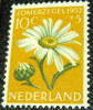 Netherlands 1952 Cultural And Social Relief Fund Marguertie 10c + 5c - Mint - Unused Stamps