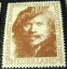 Netherlands 1956 Cultural And Social Relief Fund Rembrandt Self Portrait 25c +8c - Mint - Nuovi