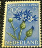 Netherlands 1952 Cultural And Social Relief Fund Cornflower 20c + 5c - Mint - Unused Stamps