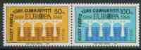 Cyprus Turkish Chypre Turque 1984 Mi 142 /3 YT 127 /8 ** C.E.P.T 25th Anniversary Logo - Europa Cept - Neufs