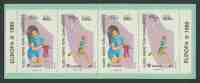 Cyprus Turkish Chypre Turque 1989 MH 2 (Mi 249 /50) YT 226 /7 ** Children's Games / Kinderspiele - Europa Cept - Unused Stamps