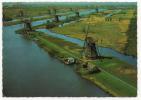 - Panorama Molens Kinderdijk. - Stamp - Scan Verso - - Kinderdijk