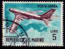 PIA - SAN  MARINO  - 1963 :  Aerei Moderni -  (SAS   A139-A147) - Poste Aérienne