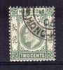 Hong Kong - 1903 - 2 Cents Definitive (Watermark Crown CA) - Used - Usati