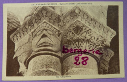 CPA 17 - AULNAY DE SAINTONGE - Eglise St Pierre (Art Roman XIIe) - Un Chapiteau - Photo Muro - Aulnay