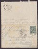 France Postal Stationery Ganzsache Entier Carte Lettre Semeuse GARE DE DIJON 1904 To CERDON (Ain) - Cartoline-lettere