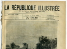 La Mer Intérieure De Tunisie Le Menzel Gabès  1883 - Revues Anciennes - Avant 1900