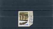 Greece- "On Papadia Bridge" 20Dr. Stamp On Fragment With Bilingual "SIFNOS (Cyclades)" [14.9.1984] X Type Postmark - Postmarks - EMA (Printer Machine)