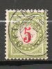 SUISSE (Taxe) 5c Vert Olive 1908 N°37 - Postage Due