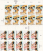 United Nations UN Vienna Austria Scott # 82-83  Imprint Block Of 10 MNH Catalogue $20.25 - Hojas Y Bloques