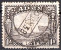 Aden 1937 Dhow - Yacht 1A Used - Aden (1854-1963)