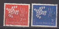 Q3913 - LUXEMBOURG Yv N°601/02 - Used Stamps