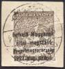 HUNGARY  -  ERROR  OVPT  -  USED  - 1921 - Variedades Y Curiosidades