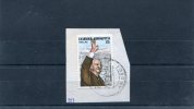 Greece- "George Papandreou" 15Dr. Stamp On Fragment With Bilingual "ANDROS (Cyclades)" [21.12.1983] XIV Type Postmark - Poststempel - Freistempel