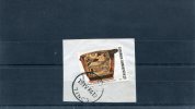 Greece- "Priam Requests The Body Of Hector" Stamp On Fragment With Bilingual "TINOS (Cyclades)" [19.4.1984] X Type Pmrk - Poststempel - Freistempel