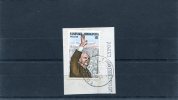 Greece- "George Papandreou" 15Dr. Stamp On Fragment With Bilingual "TINOS (Cyclades)" [23.12.1983] XIV Type Postmark - Marcophilie - EMA (Empreintes Machines)
