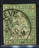 1854 Switzerland Two Used Stamps. 10 Rappen And 40 Rappen. Mich 14 And 17. , Scott 16 And 19. Rare.  (G14a002) - Used Stamps