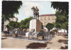 CPSM  RIVESALTES  Statue Du Ml Joffre - Rivesaltes