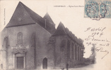 CPA 45 @ COURTENAY @ Eglise Saint Pierre Le 09 Avril 1906 Liberté Egalité Fraternité République Fr. Propriété Nationale - Courtenay
