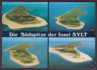 Germany PPC Schleswig-Holstein Die Südspitze Der Insel SYLT 1956, 1968, 1976, 1990 - Sylt
