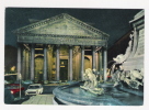 ROMA Di Notte - Pantheon, Auto - Cartolina FG C V 1965 - Pantheon