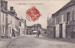 CPA 45 @ COURTENAY @ La Rue De L' Esplanade En 1907 @ - Courtenay