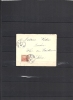 Marcophilie - Lettre En Provenance De Bizerte (tampon Régence De Tunis) Pour L'Aisne (02)  13.03.1907 - Covers & Documents