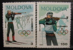 MOLDOVA 1994 - JJOO DE LILLEHAMMER  - YVERT  85-86 - Invierno 1994: Lillehammer