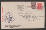 Australie Lettre Censuré Ayant Voyagé 1944 Australia Censored Postally Used Cover 1944 - Covers & Documents