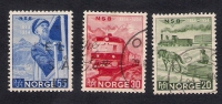 1954  Nr°384-385-386 - Used Stamps