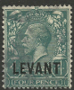 BR LEVANT 1921 4d KGV SG L20 U XI233 - British Levant